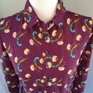 Banana Republic Long Sleeve Dress Women's Size 6